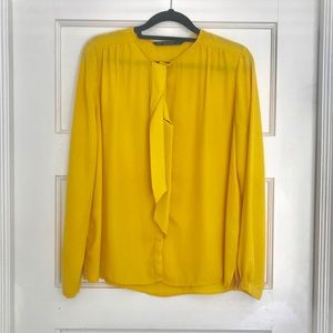 Yellow Blouse with Bow